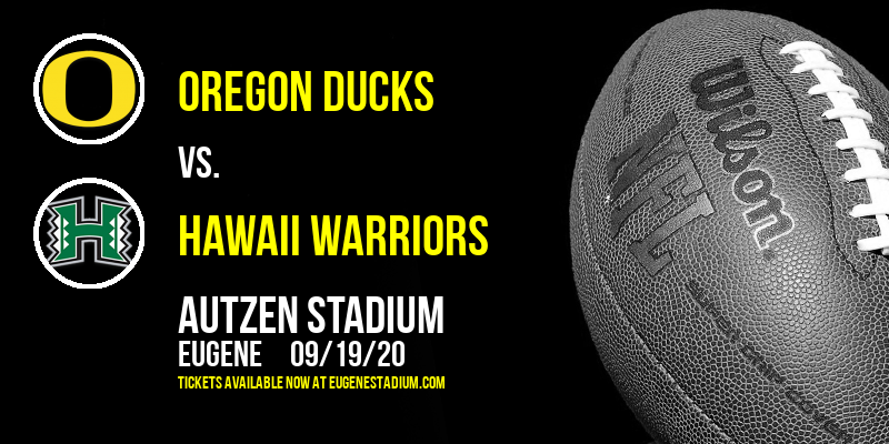 Oregon Ducks vs. Hawaii Warriors at Autzen Stadium