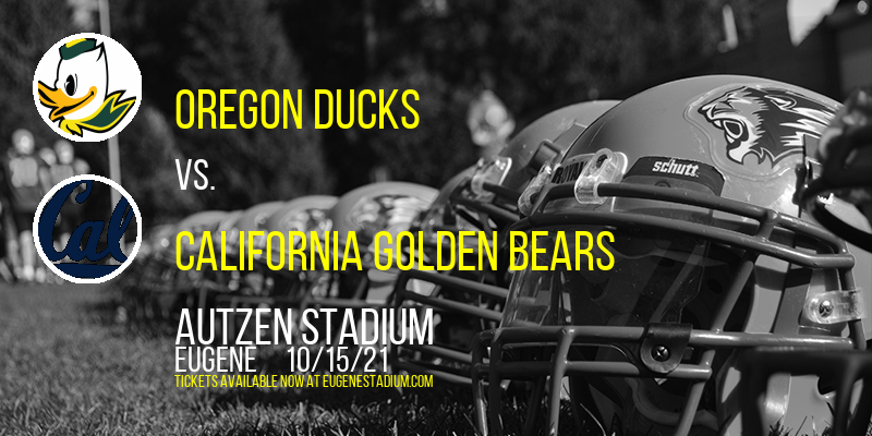 Oregon Ducks vs. California Golden Bears at Autzen Stadium